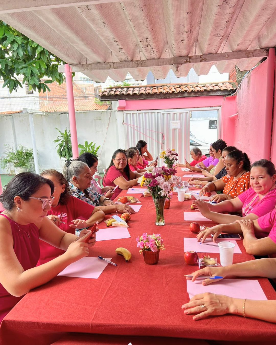 Roda de conversa entre mulheres